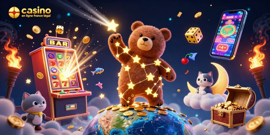 Gagnez des jackpots au casino en ligne France légal avec des machines à sous scintillantes.