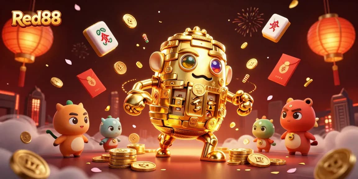 Engage with Red88's exciting gaming experience featuring dynamic casino elements.
