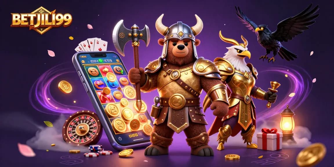 Engage in thrilling wins at BETJILI99 with a vibrant 3D casino adventure featuring dynamic game elements.