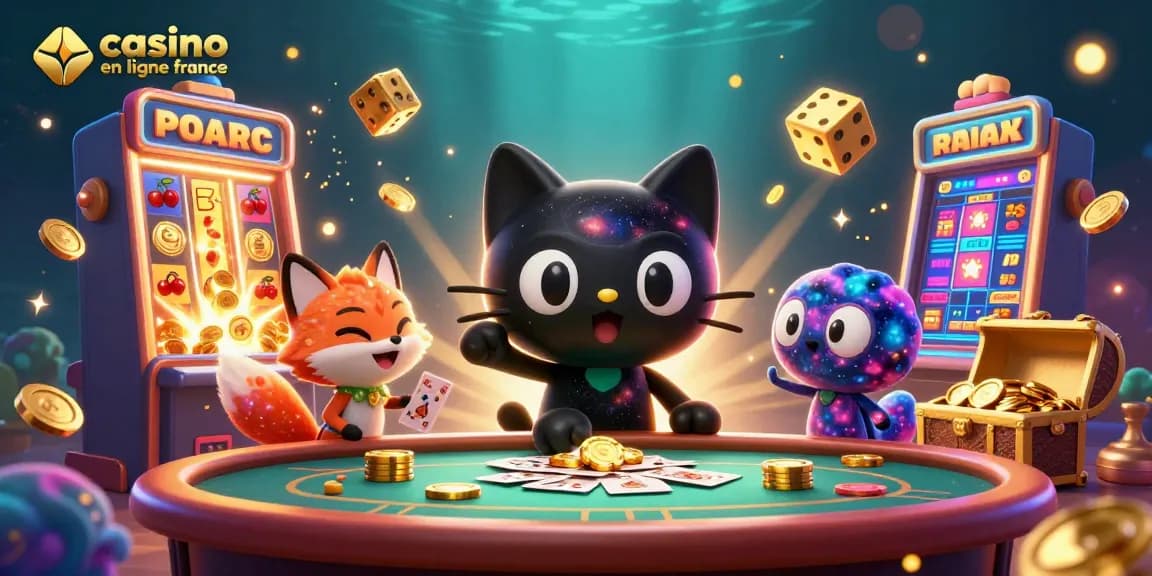 Jouez dans un casino en ligne France avec des personnages colorés et des jackpots explosifs.