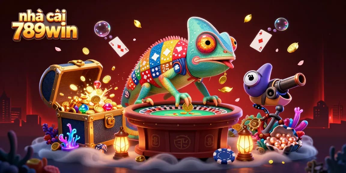 Players enjoy thrilling games at nhà cái 789win, highlighted by vibrant, engaging casino elements.
