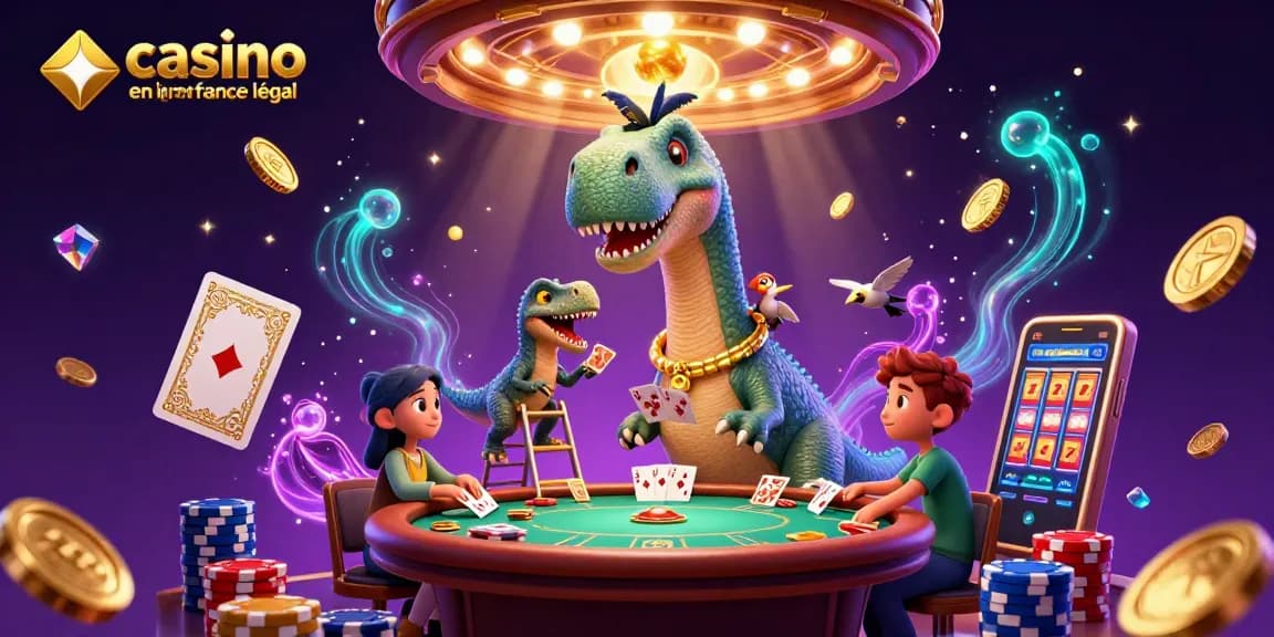 Gagnez aux jeux d'argent avec le casino en ligne en France légal en découvrant une scène dynamique et colorée.