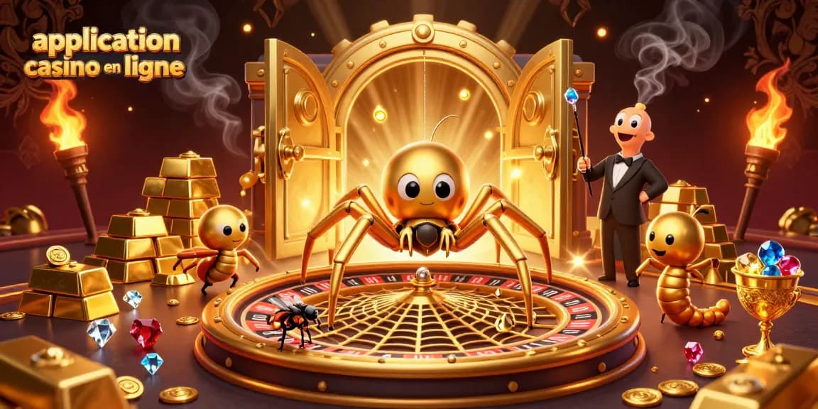 Application casino en ligne : misez avec des personnages amusants au casino animé.