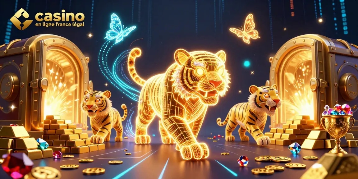 Découvrez le monde du casino en ligne légal en France avec des personnages lumineux et des richesses éclatantes.