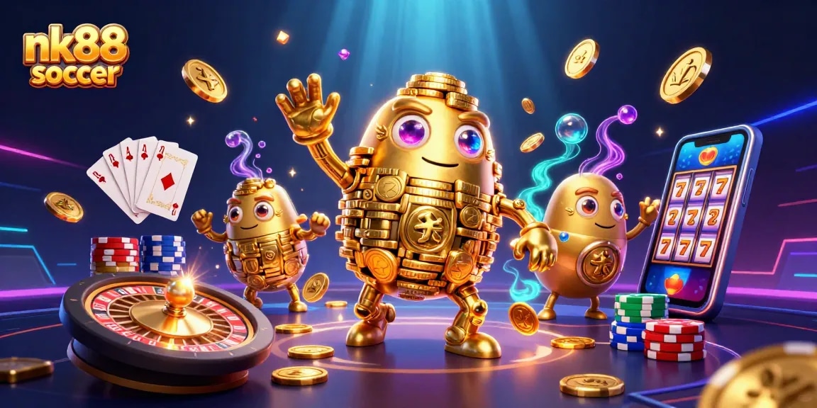 Experience thrilling moments with nk88 soccer in a vibrant casino setting full of action.