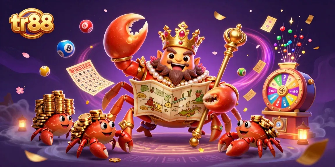 Experience the exciting tr88 online casino with golden crab emperor in a vibrant gambling scene.