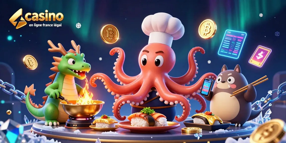 Découvrez la magie du casino en ligne France légal avec notre illustration captivante