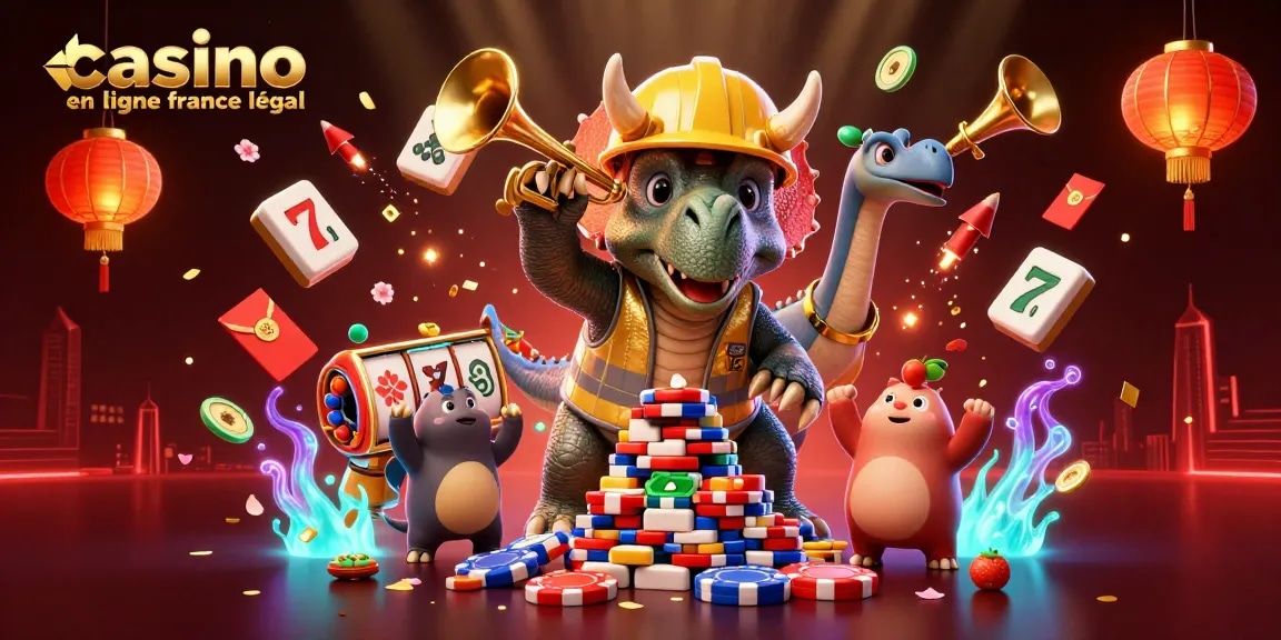Construisez des pyramides de jetons au casino en ligne France légal avec joie et célébration