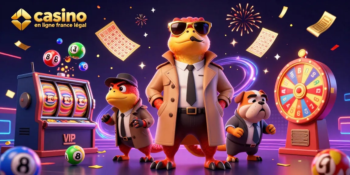 Plongez dans l'univers captivant du casino en ligne France légal avec des raptors humoristiques.