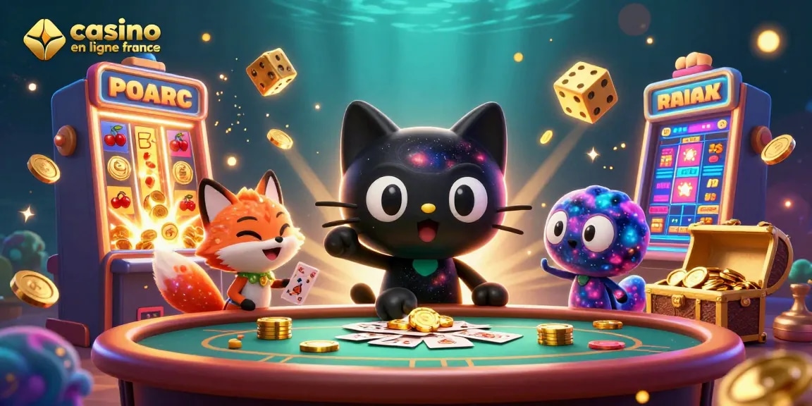 Jouez dans un casino en ligne France avec des personnages colorés et des jackpots explosifs.