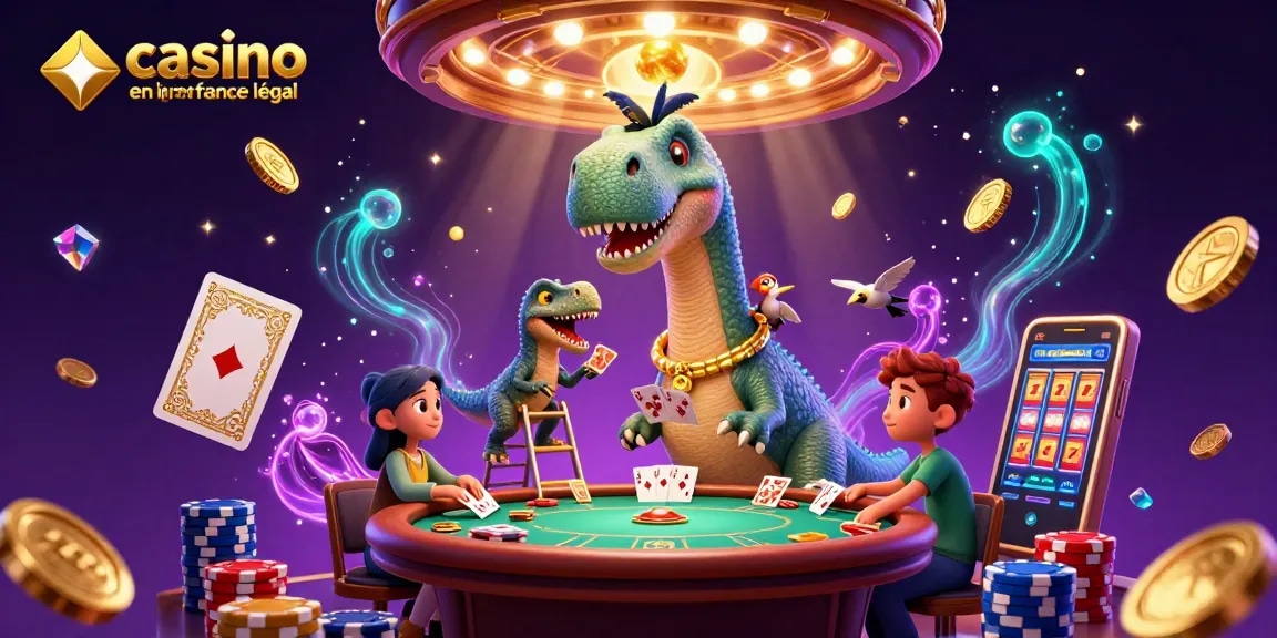 Gagnez aux jeux d'argent avec le casino en ligne en France légal en découvrant une scène dynamique et colorée.