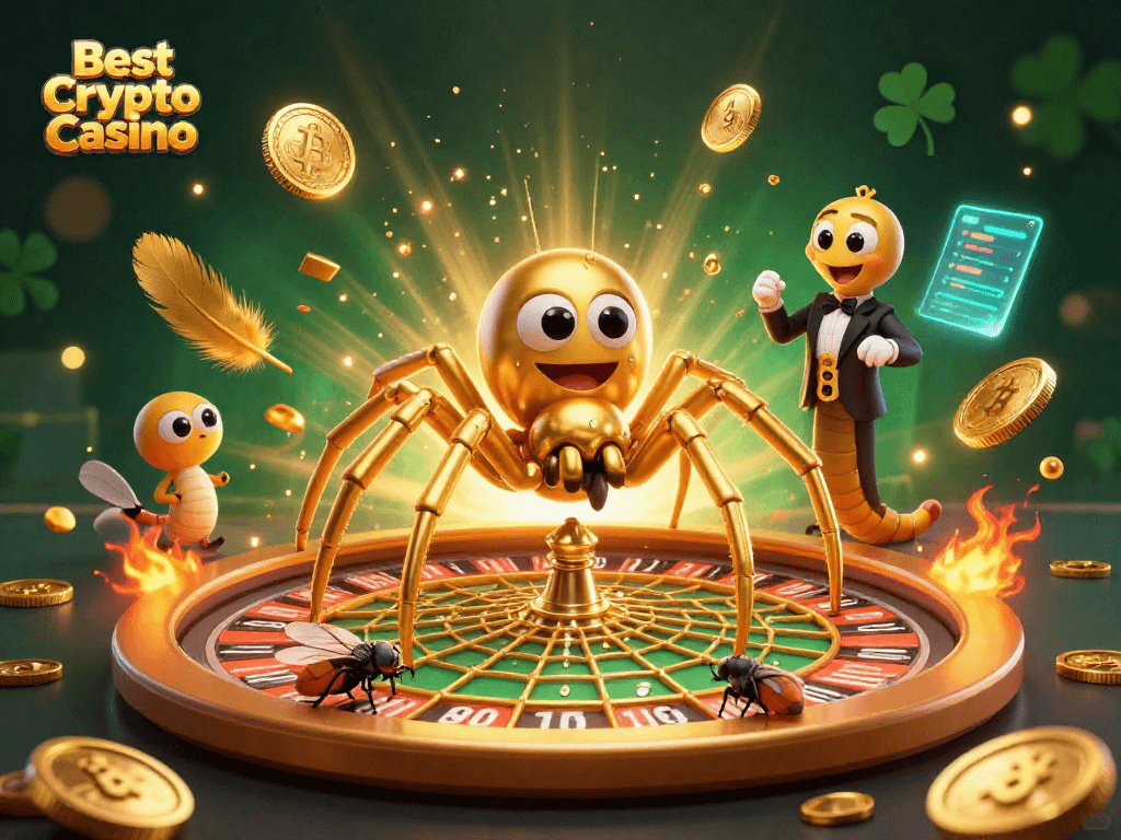 Bet confidently while enjoying the Best Crypto Casino experience with this vibrant digital illustration.