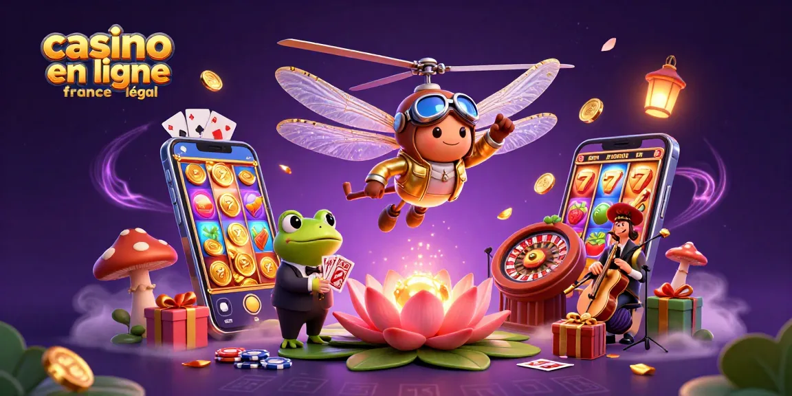 Jouez avec une expérience immersive au casino en ligne France légal, avec un croupier grenouille et des éléments de jeu captivants.