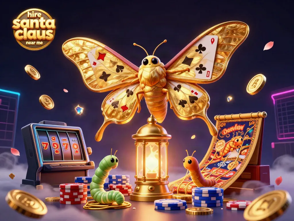 Engage in festive cheer by hiring Santa Claus near me this holiday season with vivid casino visuals.