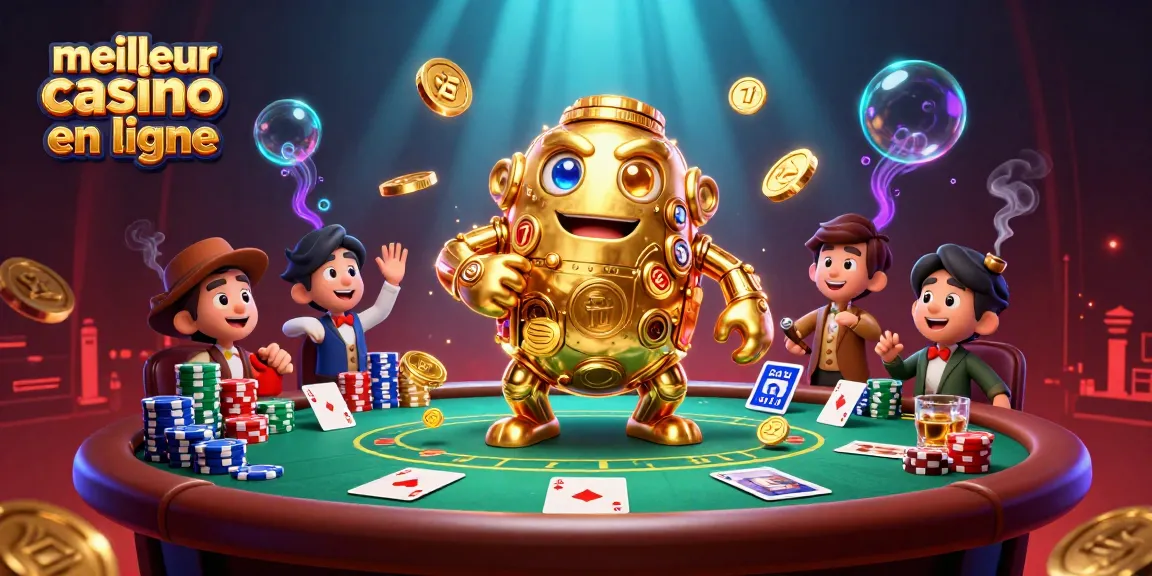 Découvrez le meilleur casino en ligne avec un Golem d'or et des éléments de poker, une expérience immersive de jeu.