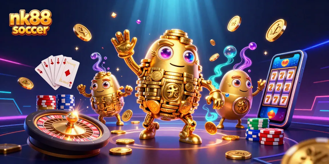 Experience thrilling moments with nk88 soccer in a vibrant casino setting full of action.