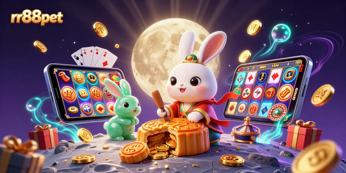 Experience thrilling gameplay with rr88pet, where lucky moon rabbits reveal poker chips and bonuses!
