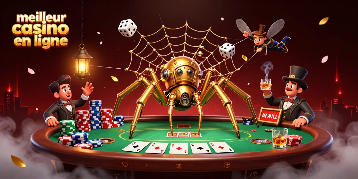 Capturer de l'adrénaline avec le meilleur casino en ligne, une illustration 3D vibrante montrant des éléments de poker captivants.