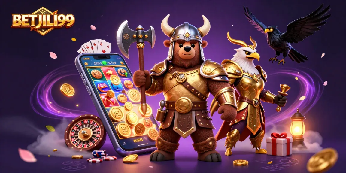 Engage in thrilling wins at BETJILI99 with a vibrant 3D casino adventure featuring dynamic game elements.