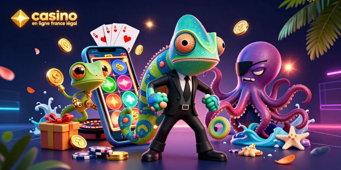 Découvrez le gaming virtuel avec casino en ligne France légal, agent caméléon et gadgets éclatants !