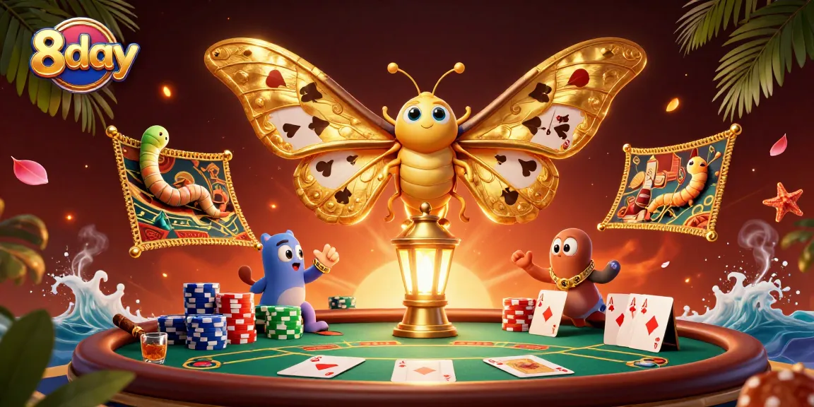 Play exciting games at 8day with vibrant casino elements and a captivating atmosphere.