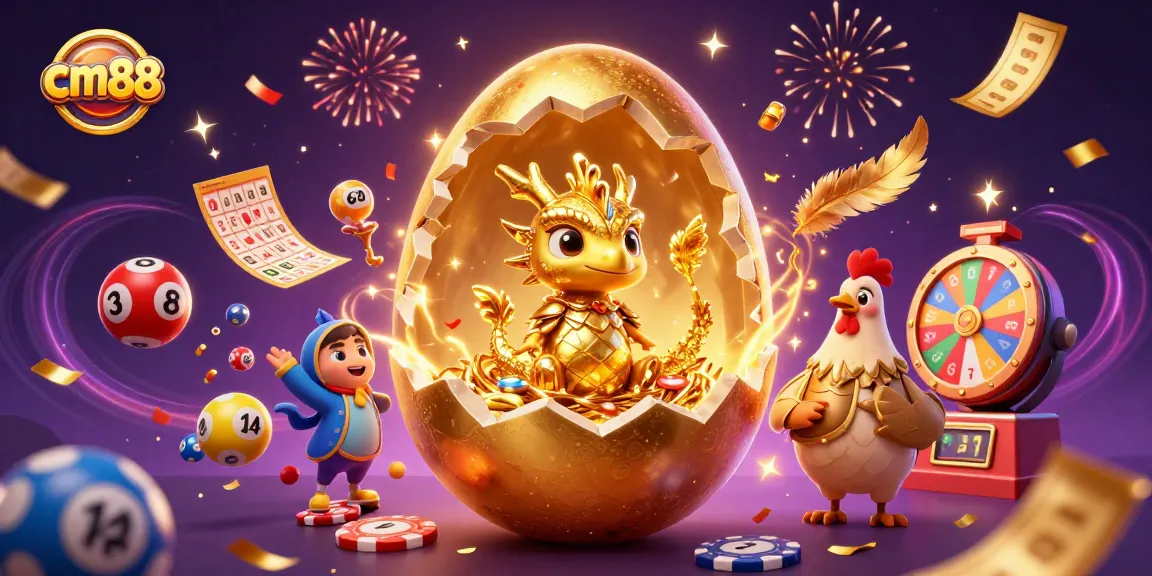 Win big at cm88 with golden dragon and festive casino elements showcasing rich betting excitement.