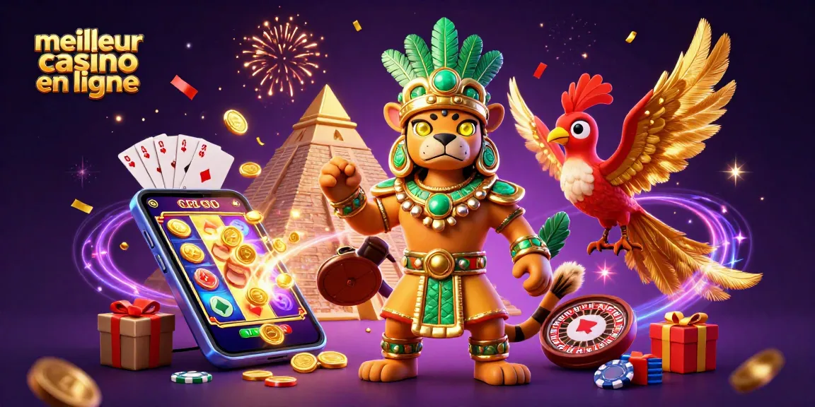 Profitez des jeux passionnants au meilleur casino en ligne avec animations vibrantes et personnages animés.