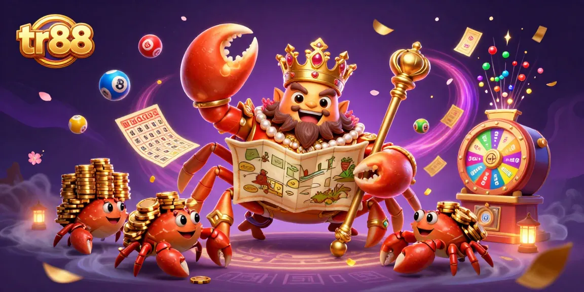 Experience the exciting tr88 online casino with golden crab emperor in a vibrant gambling scene.