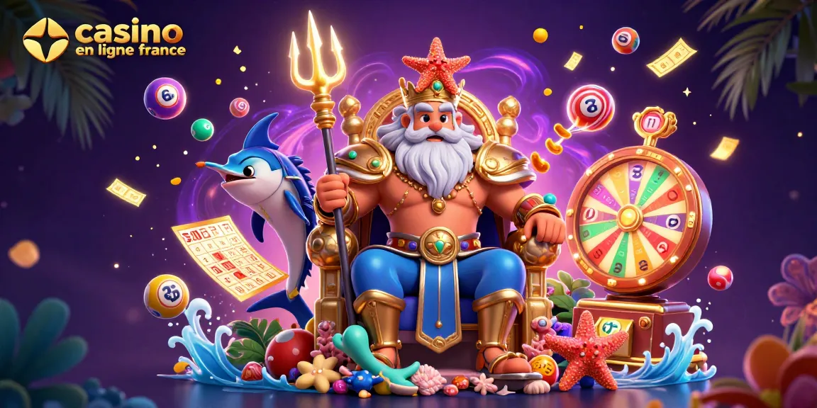 Jouez sur le casino en ligne France et explorez des jeux captivants avec Neptune et ses trésors.