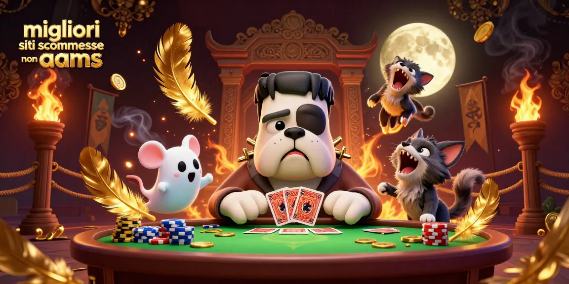 Migliori siti scommesse non AAMS: Il Bulldog Frankenstein distribuisce carte in un'atmosfera spettrale
