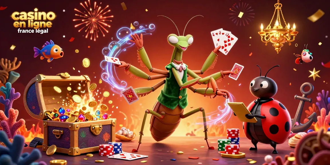 Jouez et gagnez sur le casino en ligne France légal avec de l'argent réel et des animations vibrantes