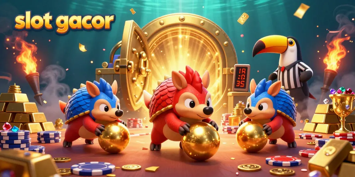 Engage in exciting gameplay with slot gacor featuring vibrant pangolins and stunning casino treasures.