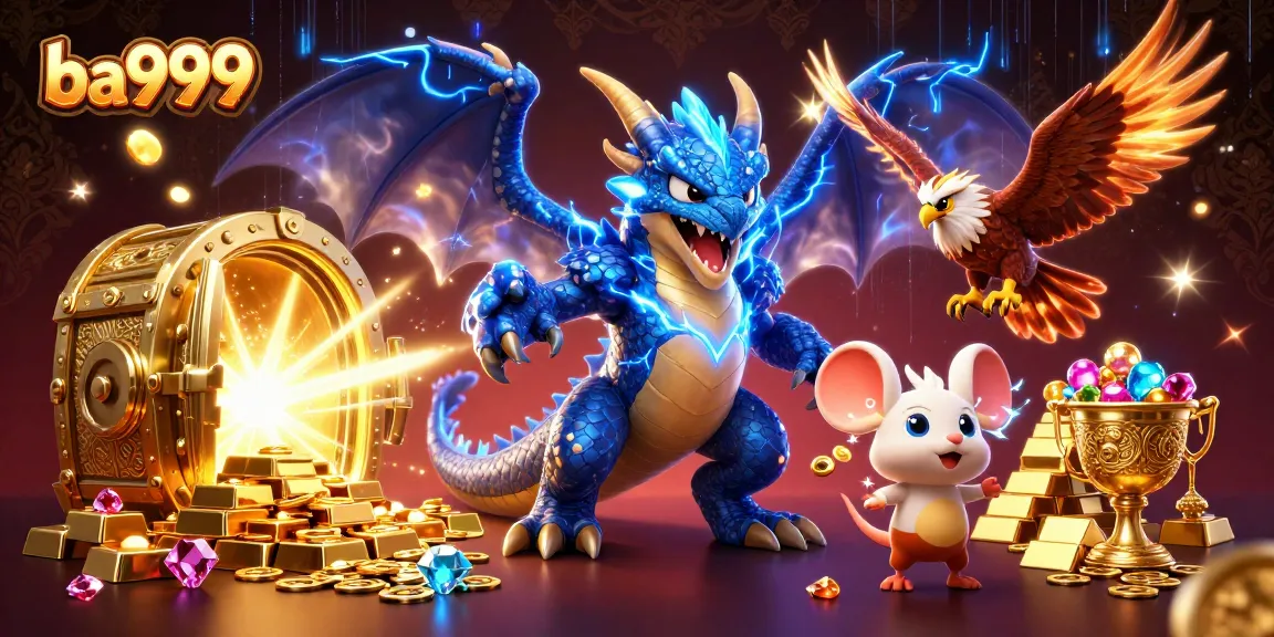 Experience thrilling gameplay at ba999 with electrifying characters and sparkling treasures!