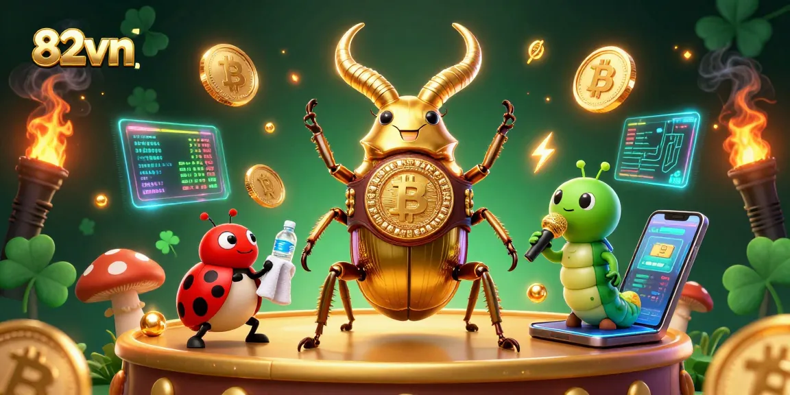 Bets on 82vn with vibrant 3D characters depicting an electrifying casino showdown.