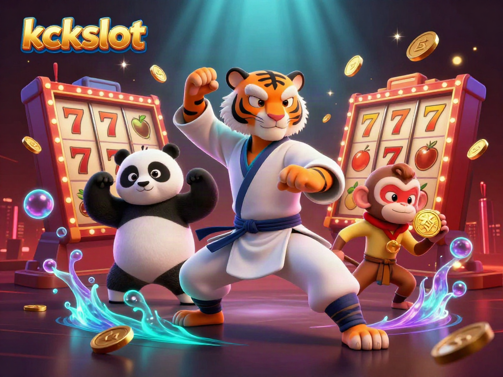 Jelajahi dunia kasino dengan kckslot, berbagai simbol kemenangan berlimpah di atas slot.