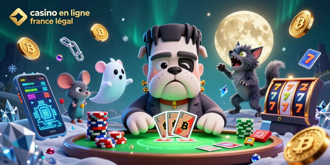 Plongée dans l'univers du casino en ligne légal en France avec des personnages animés captivants.