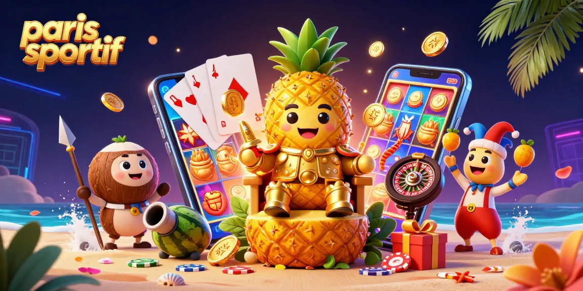 Jouez aux paris sportif avec des stratégies gagnantes et un roi ananas sur son trône
