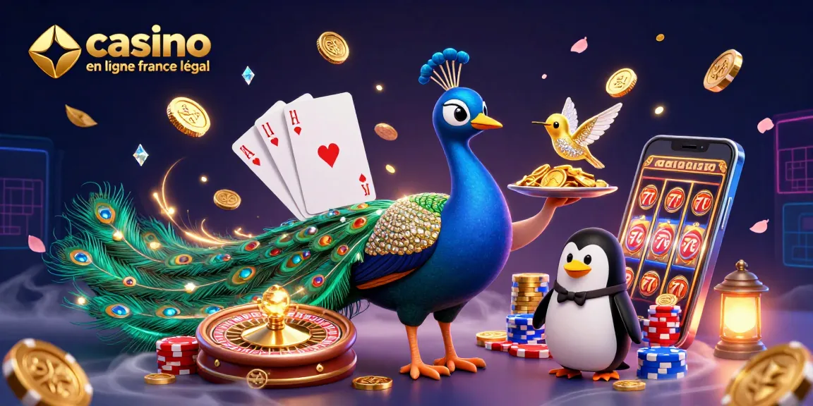 Jouer au casino en ligne légal en France avec des personnages colorés et des éléments captivants.