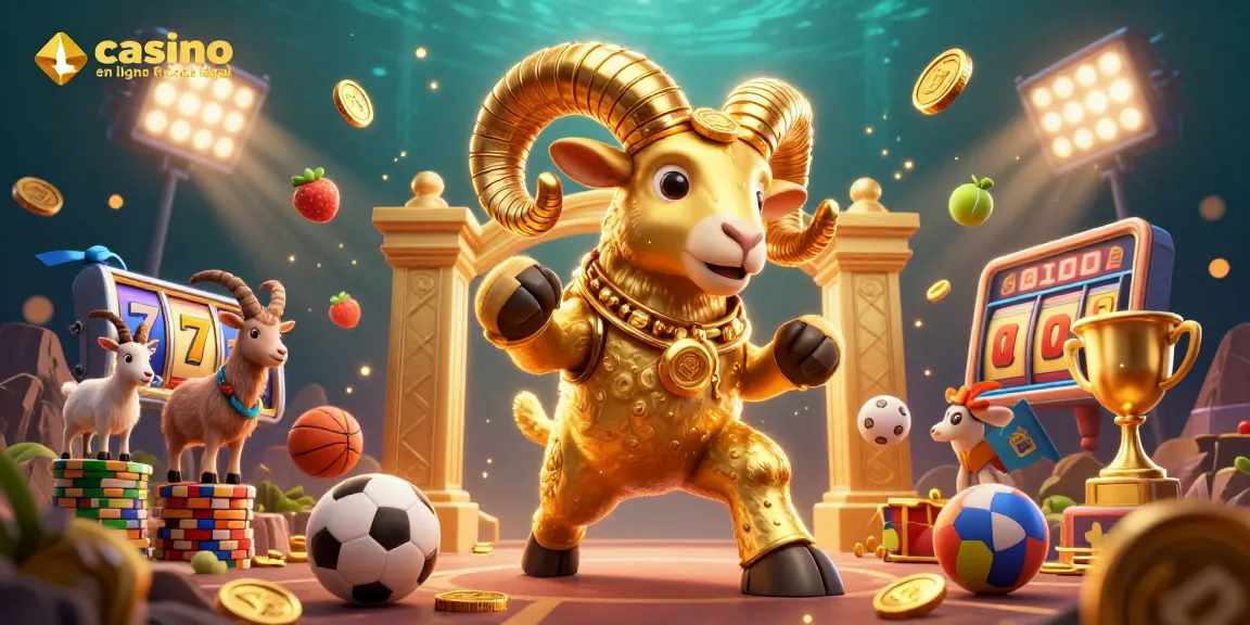 Plongez dans l'univers des jeux avec ce design vibrant représentant le casino en ligne légal en France.