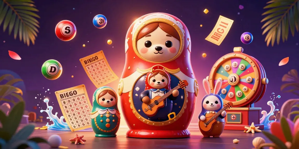 Engage with 33WIN's vibrant gaming scene featuring colorful lottery elements, a playful bear, and a balalaika rabbit.