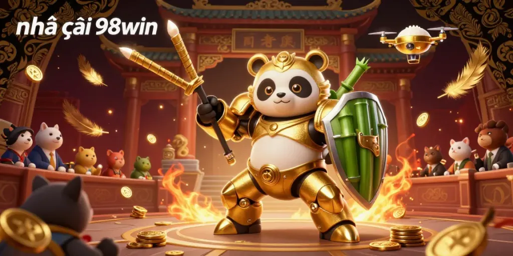 Experience dynamic gameplay at nhà cái 98win with thrilling characters in an exciting betting arena.