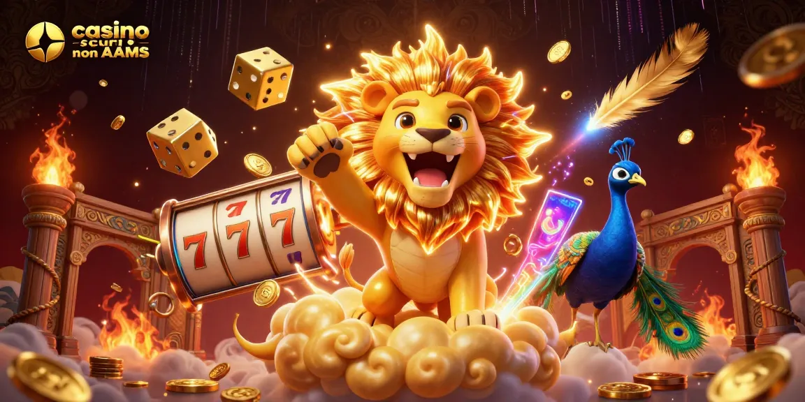 Divertiti nei casino sicuri non AAMS con un'offerta di slot e jackpot luminosi e avvincenti.