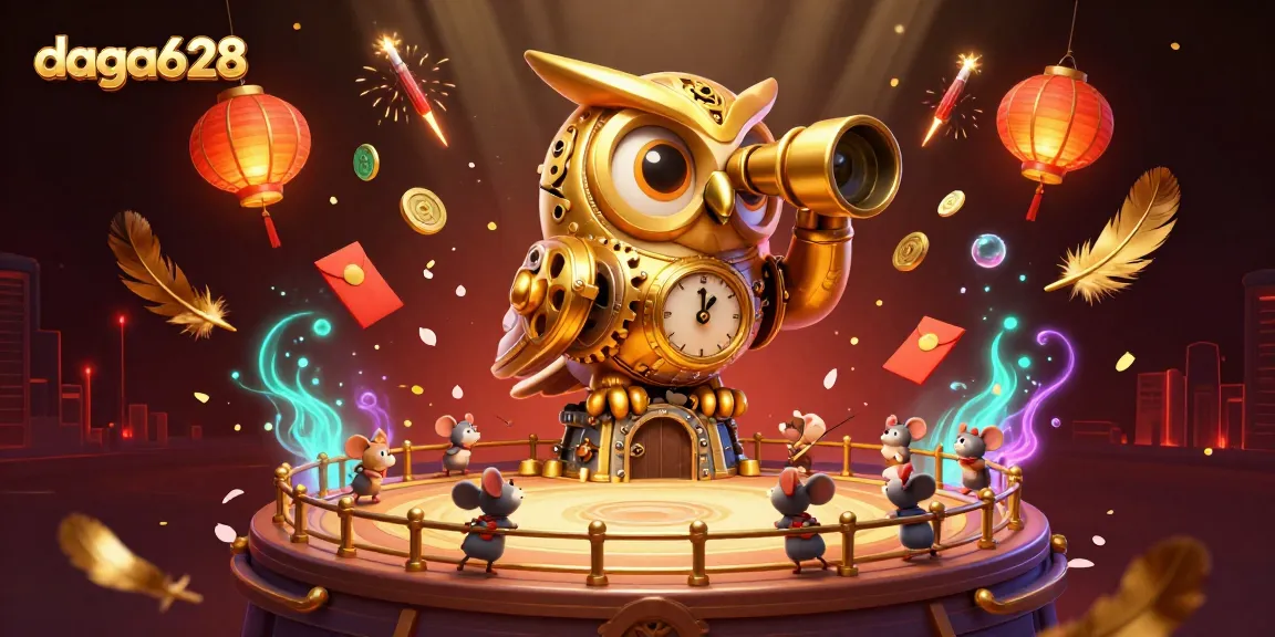 Engage with daga628 in an immersive cockfighting arena showcasing vibrant action and detailed 3D art