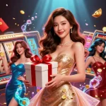 Download and lưu video tiktok easily with premium quality at Snaptik casino-themed illustration.