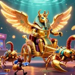 S666 engages players with a vibrant 3D casino scene filled with majestic characters and colorful slot elements.
