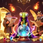 Explorez l'univers fascinant du casino en ligne argent réel avec des personnages mystiques et des trésors flamboyants.