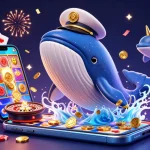 Visualizza i migliori siti scommesse italiani con la balena cartone animata e i delfini.
