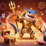 Tải Sunwin and master the exciting underwater casino games with vibrant 3D illustration.