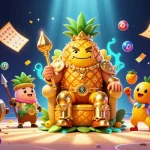 Engage in vibrant gaming excitement with Luckywin's animated casino scene