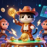 Visualisez un monde de chance avec casino en ligne france légal, illustrant une découverte d'artefact et des pièces de crypto-monnaie.